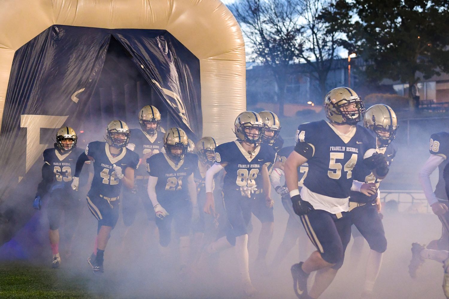 Franklin Regional earns the No. 3 seed in the WPIAL 5A playoffs. (Photo by www.westernpasports.com)