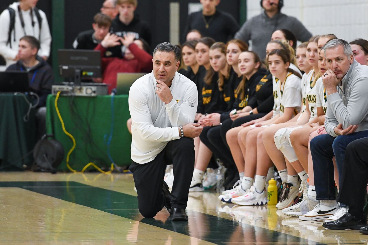 Coach John Giannikas recorded 273 wins in 19 seasons at Penn-Trafford.