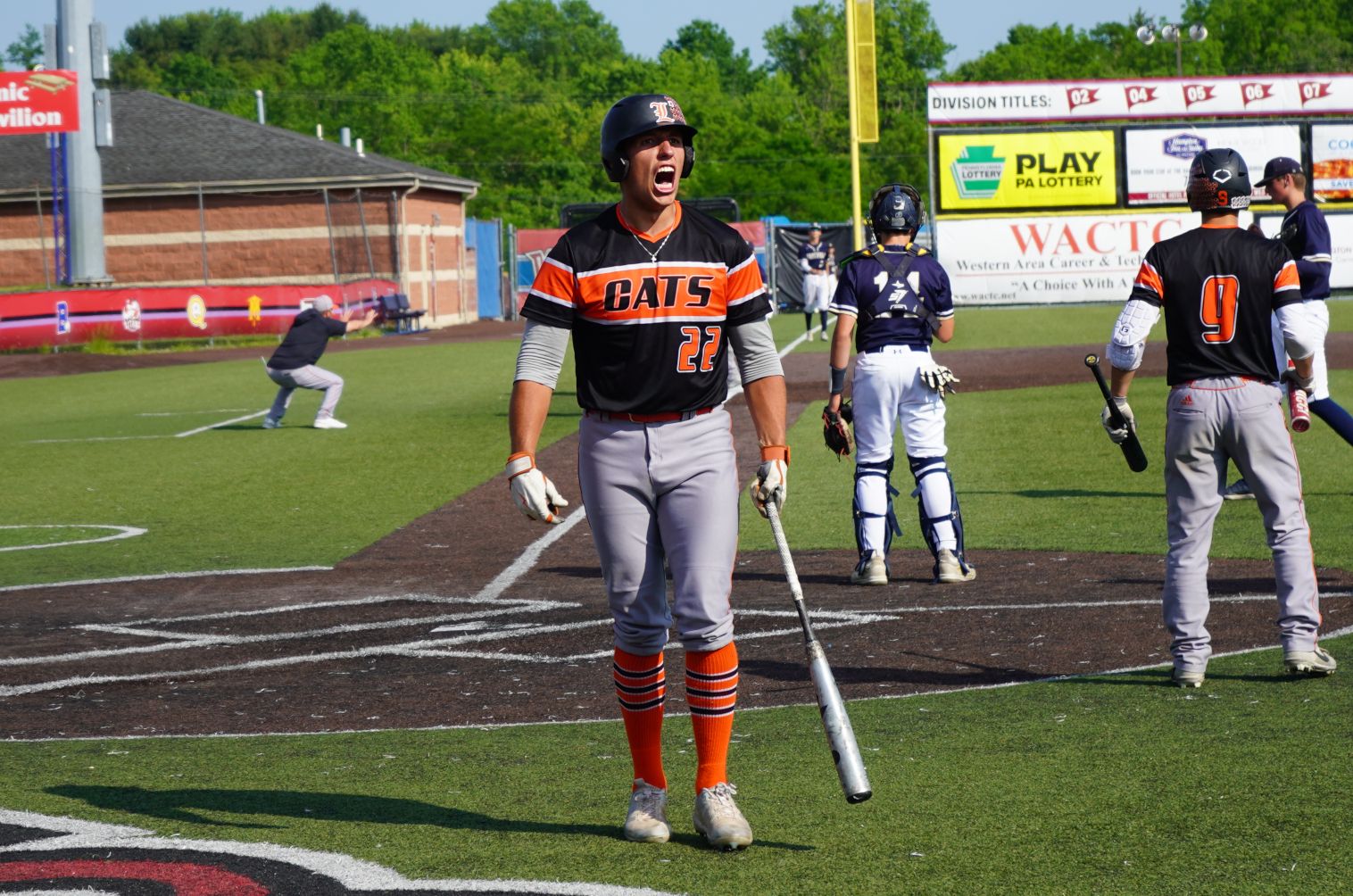 Logan Bradish finished with two hits and a run scored for Greater Latrobe. He also allowed four runs in seven innings and was the losing pitcher.
