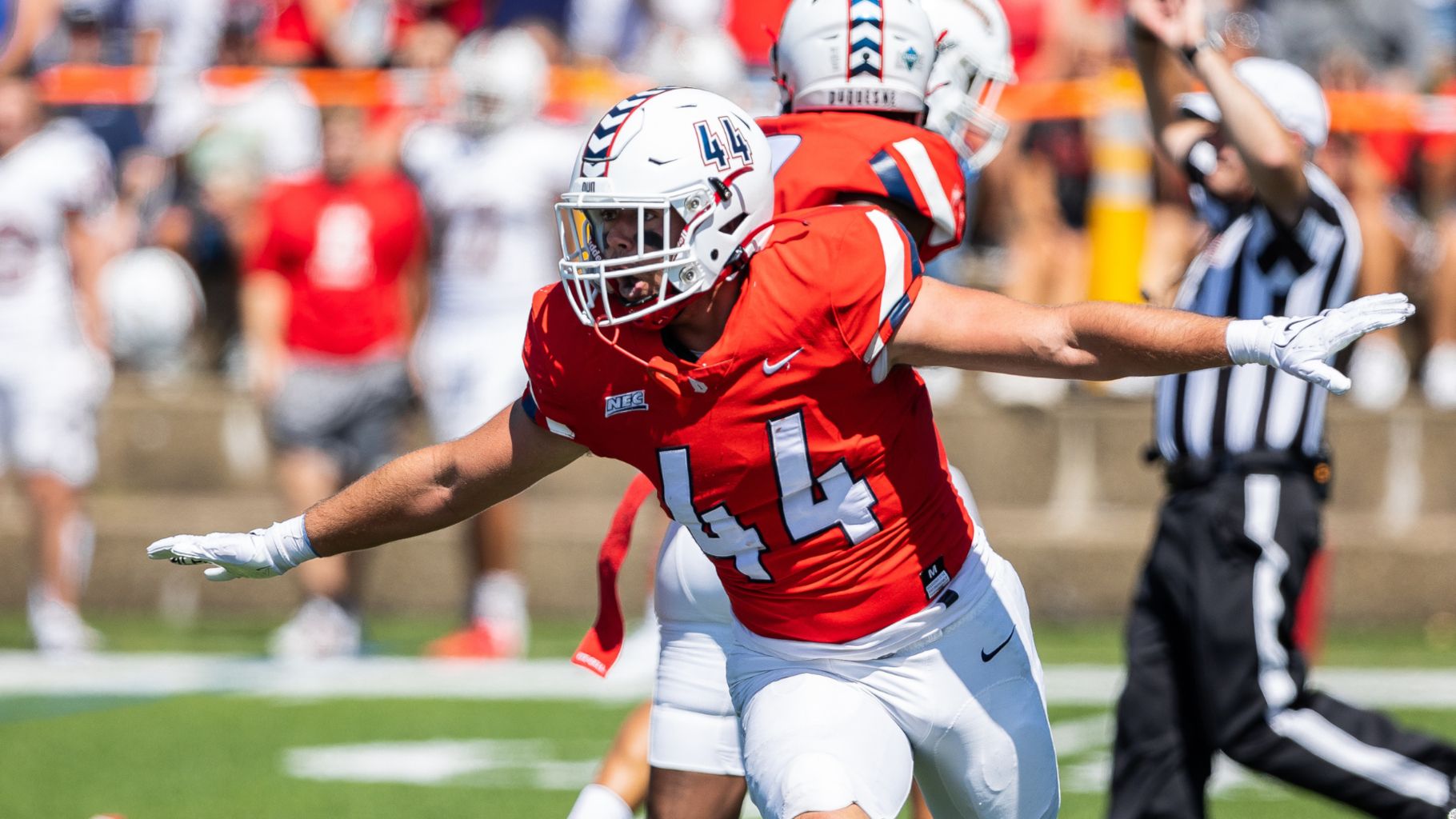 Norwin's Gianni Rizzo transferred to Duquesne after three seasons at Youngstown State. (Photo by Brandon Reed)