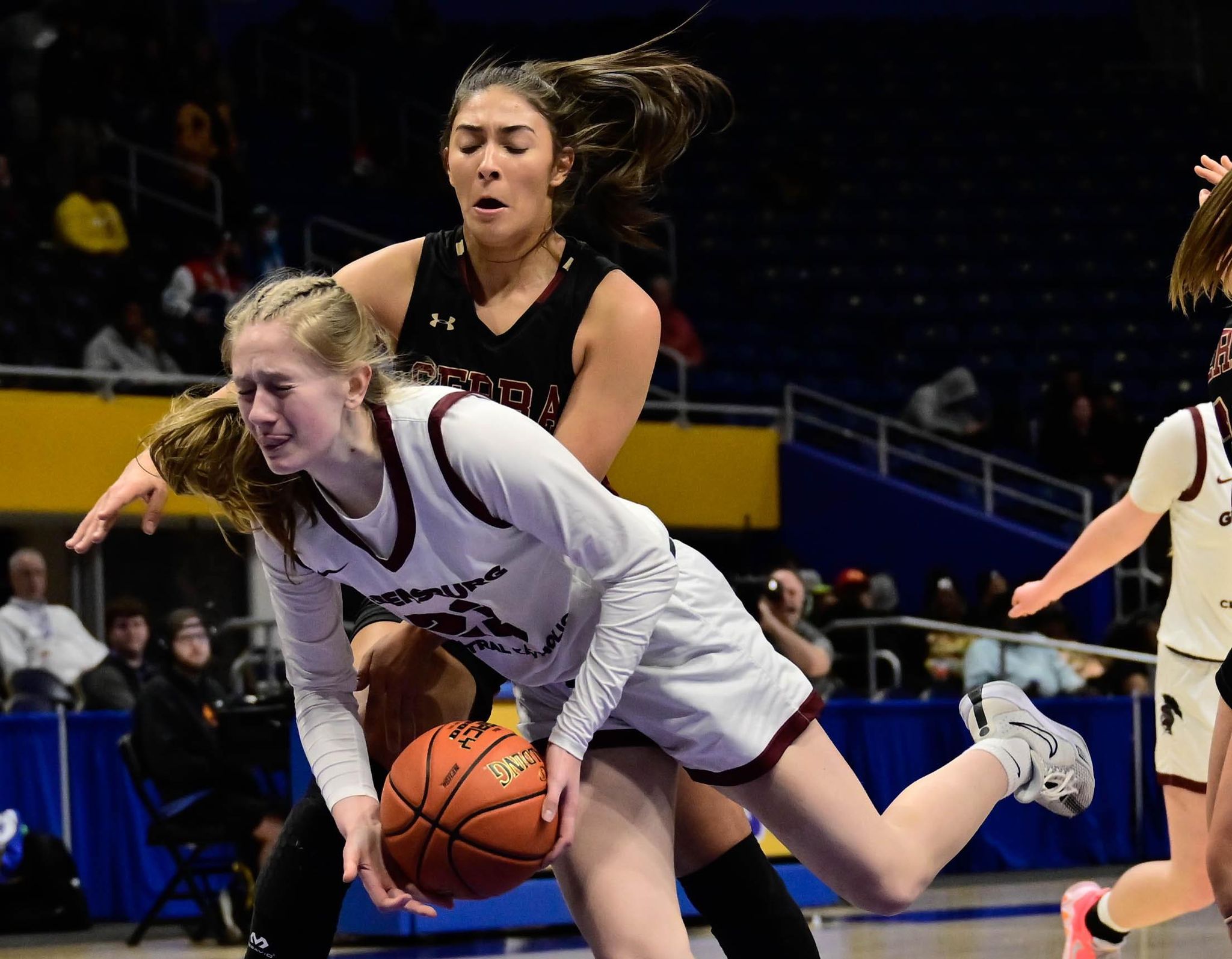 Greensburg Central Catholic's Erica Gribble  (Photo by Ed Thompson)