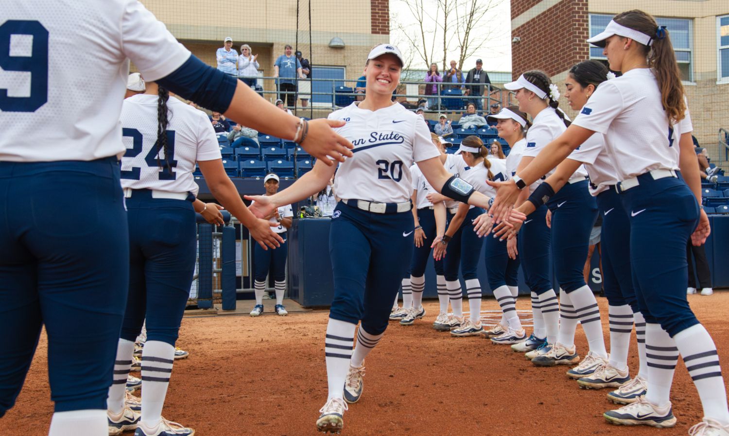 Mount Pleasant's Haylie Brunson transferred from Pitt to Penn State this season.
