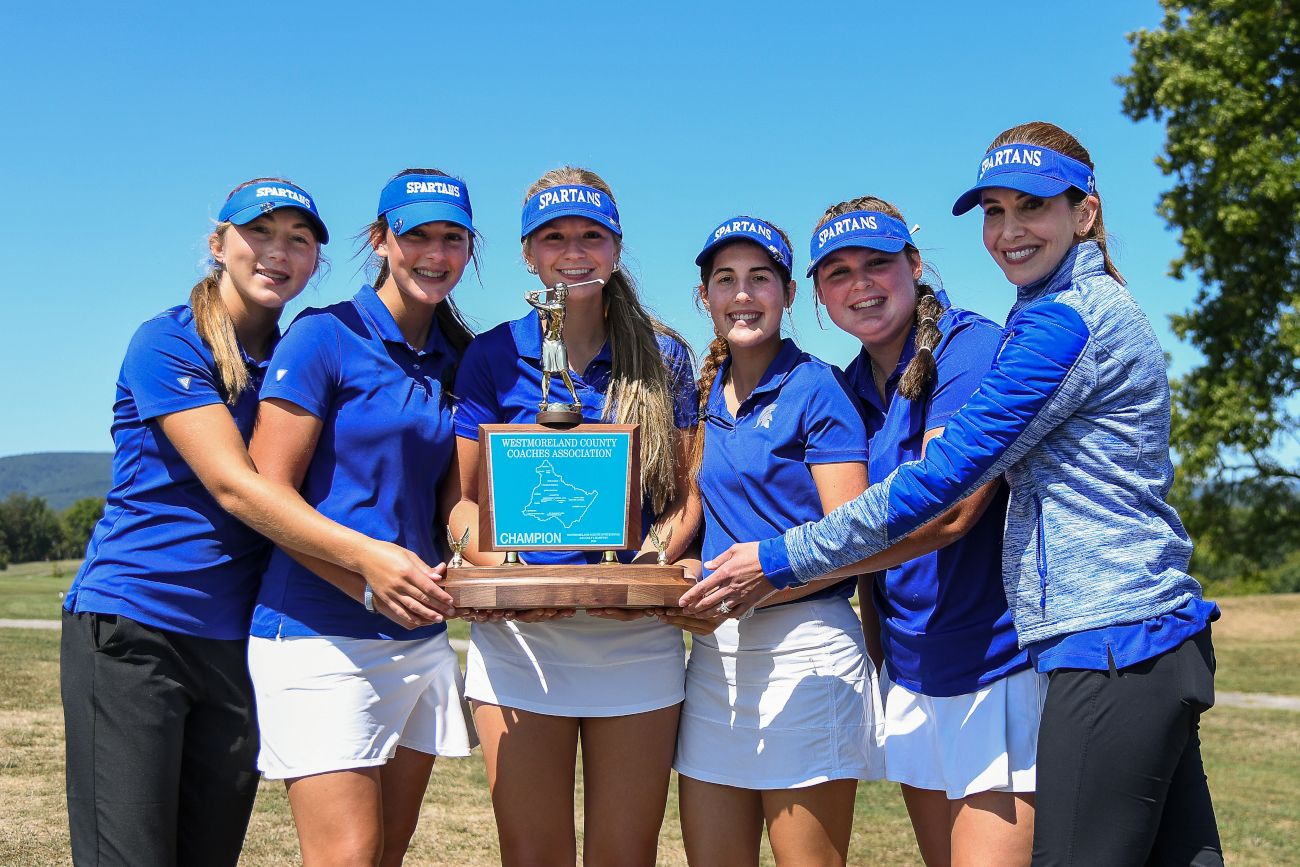 Hempfield Area narrowly defeated Franklin Regional 196-198 to win the annual WCCA event. (Photo by www.westernpasports.com)