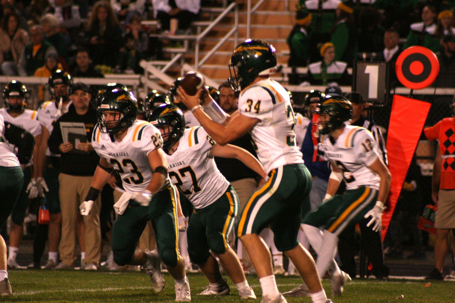 Tasso Whipple rushed for 160 yards and a touchdown as Penn-Trafford won at Latrobe 20-13. (Photo by Sean Delaney)