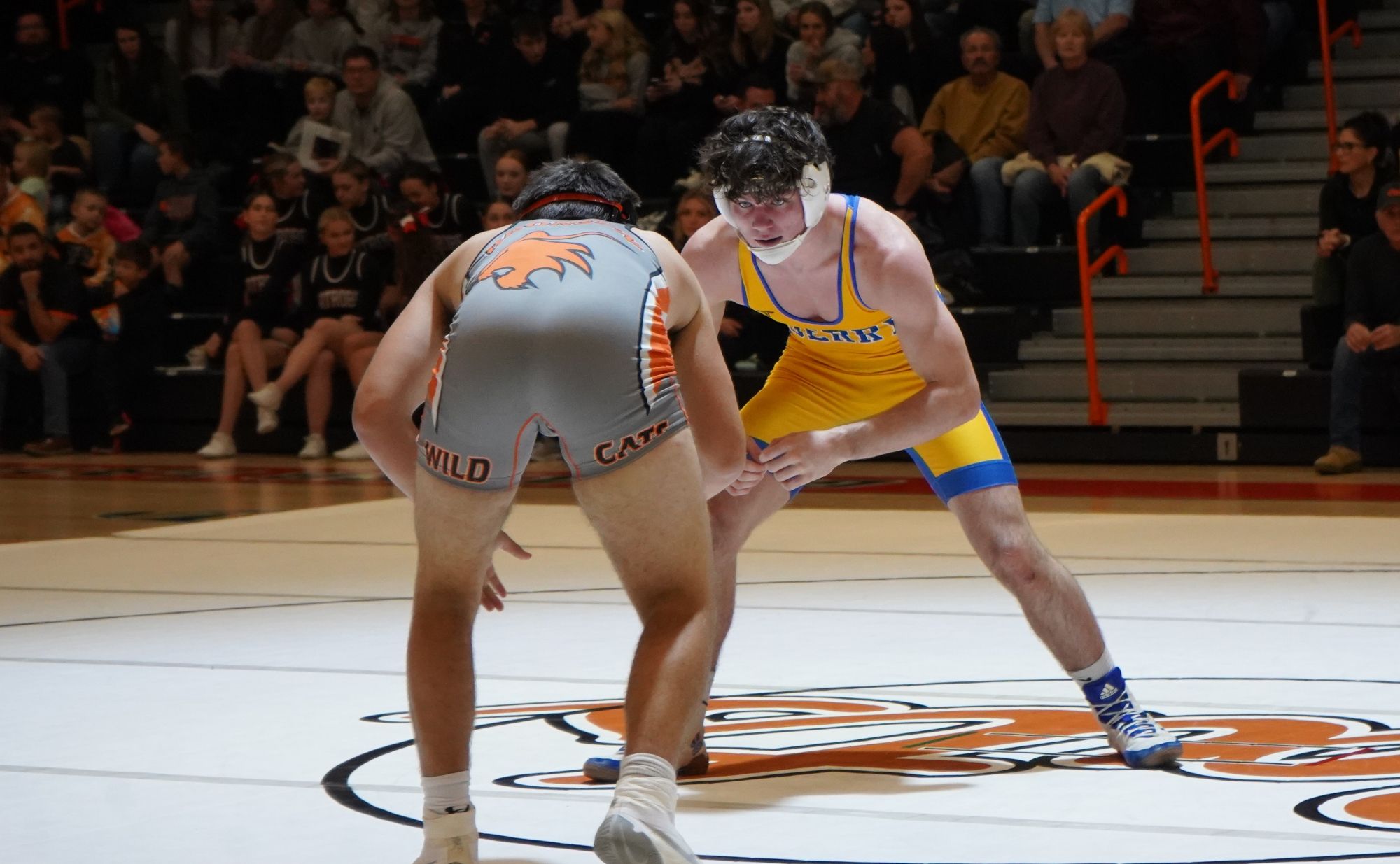 Derry Area's Ewan Olson earned a 6-5 overtime victory against Greater Latrobe's Bradan Bronson at 172 pounds in the Trojans win over the Wildcats.