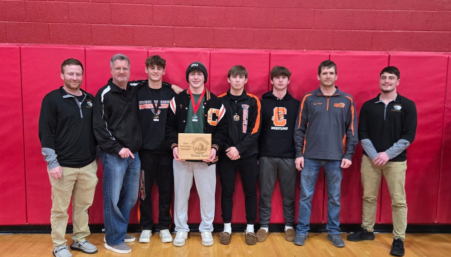 Corry Area finished with 200.5 points to capture the Southmoreland Holiday Classic Tournament team title for the second straight year.