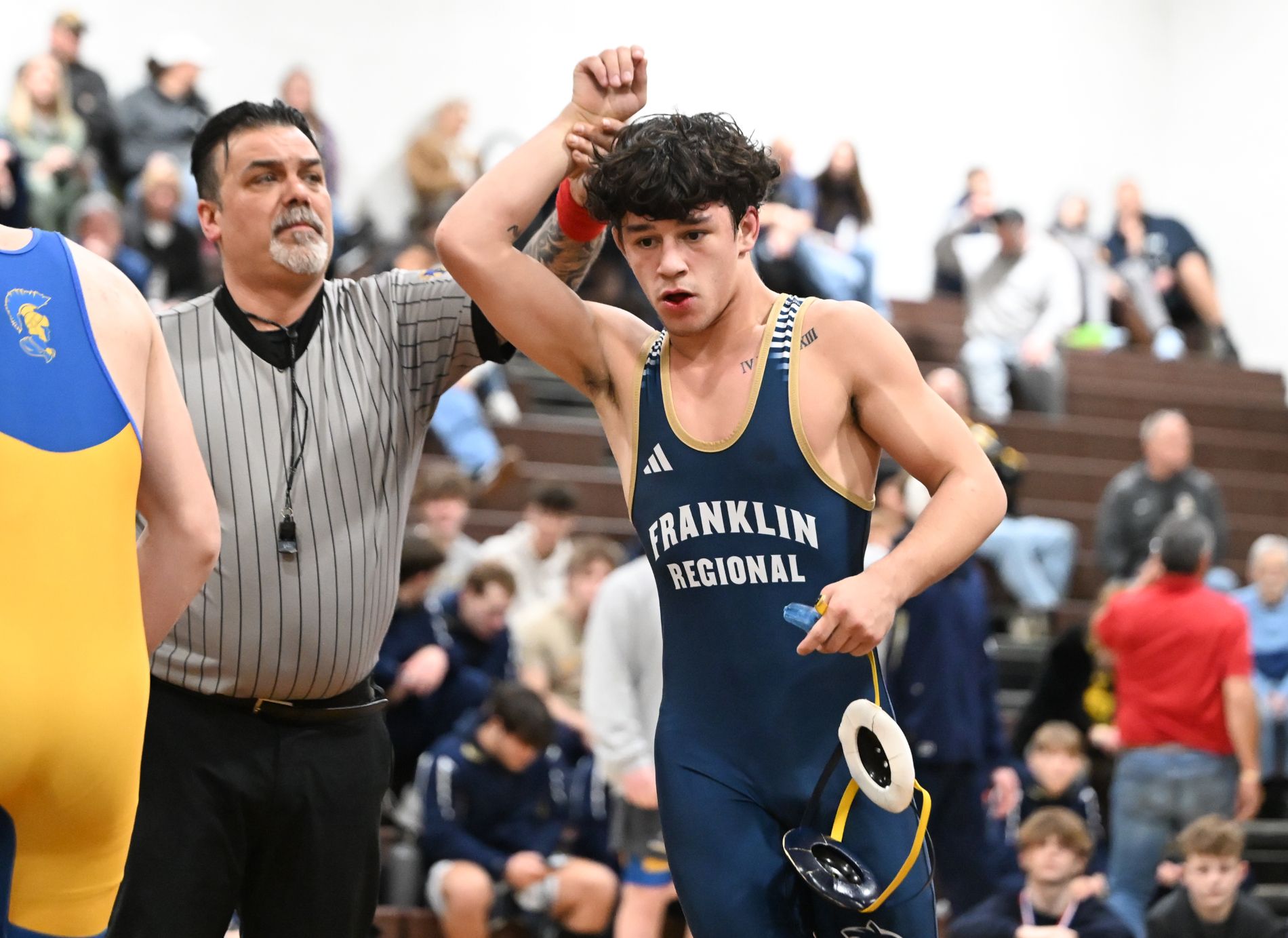 Max Firestine helps lead Franklin Regional into the WPIAL 3A team tournament. (Photo by www.westernpasports.com)