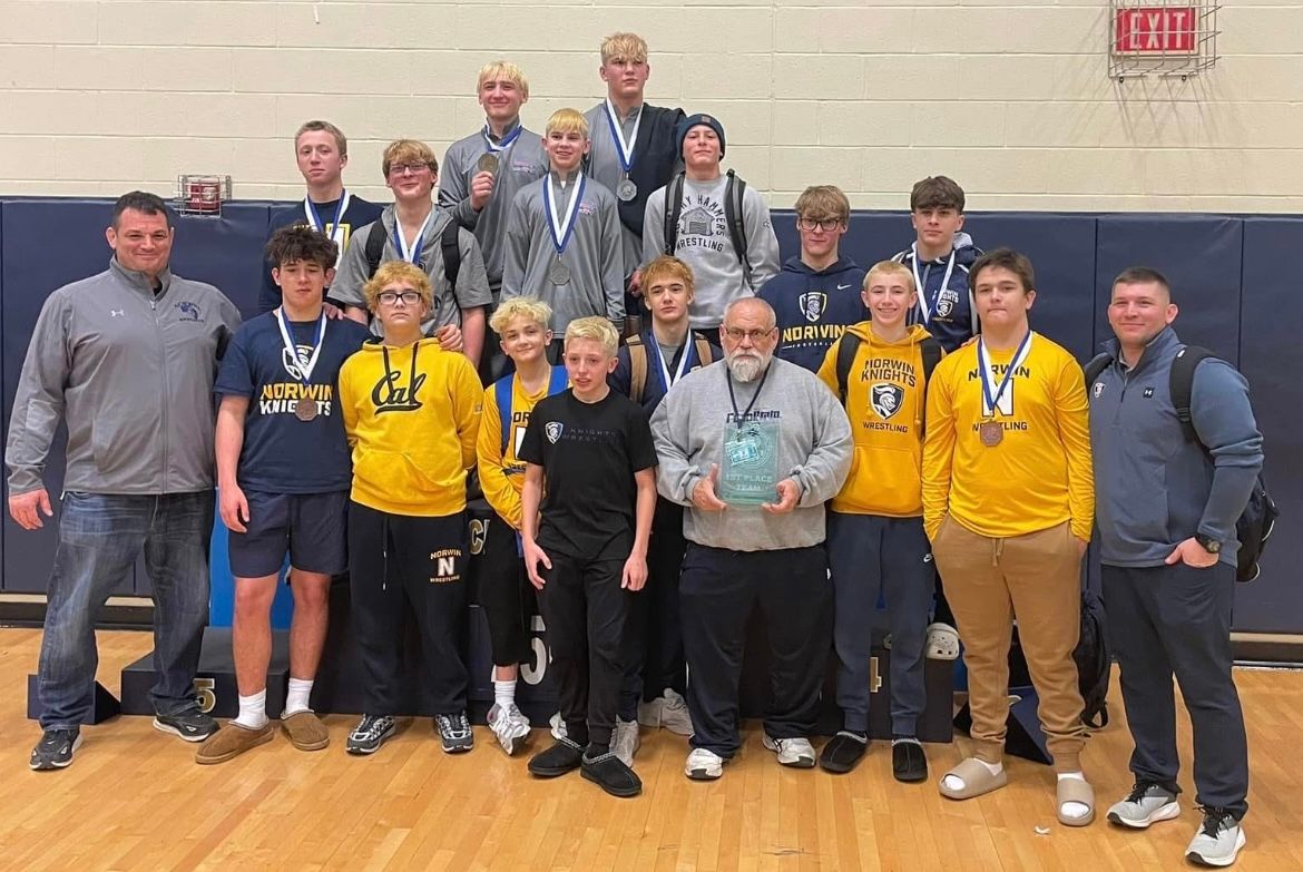 Norwin captured the team title at the 2025 Junior High Southwest Regional Tournament at Kiski Area.