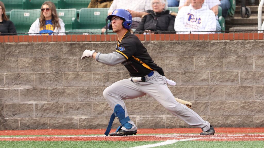 Justin Turcovski leads Pitt-Johnstown with five homers this season (photo courtesy of Ali Single)