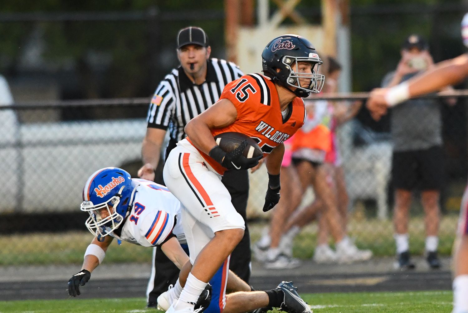 Greater Latrobe's Andy Tatsch caught 26 passes and four touchdowns last season. (Photo by www.westernpasports.com)