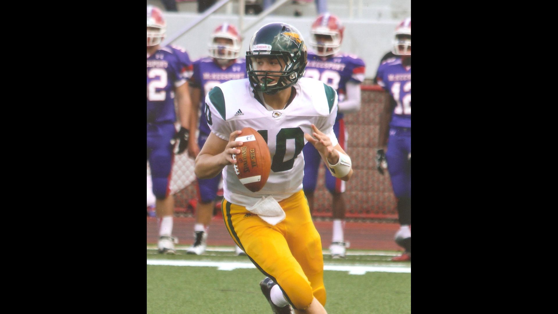 Former Penn-Trafford quarterback Brett Laffoon helped lead the Warriors to a WPIAL runner-up finish in 2015.