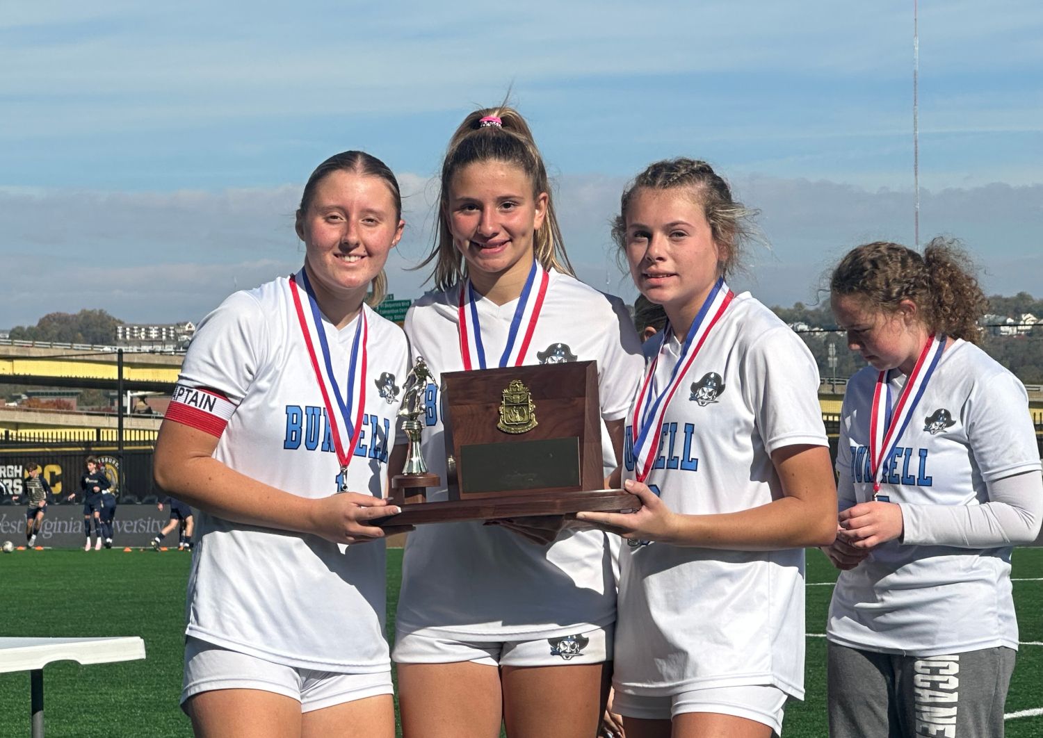 Burrell took home the WPIAL runner-up trophy for the second consecutive season Saturday.