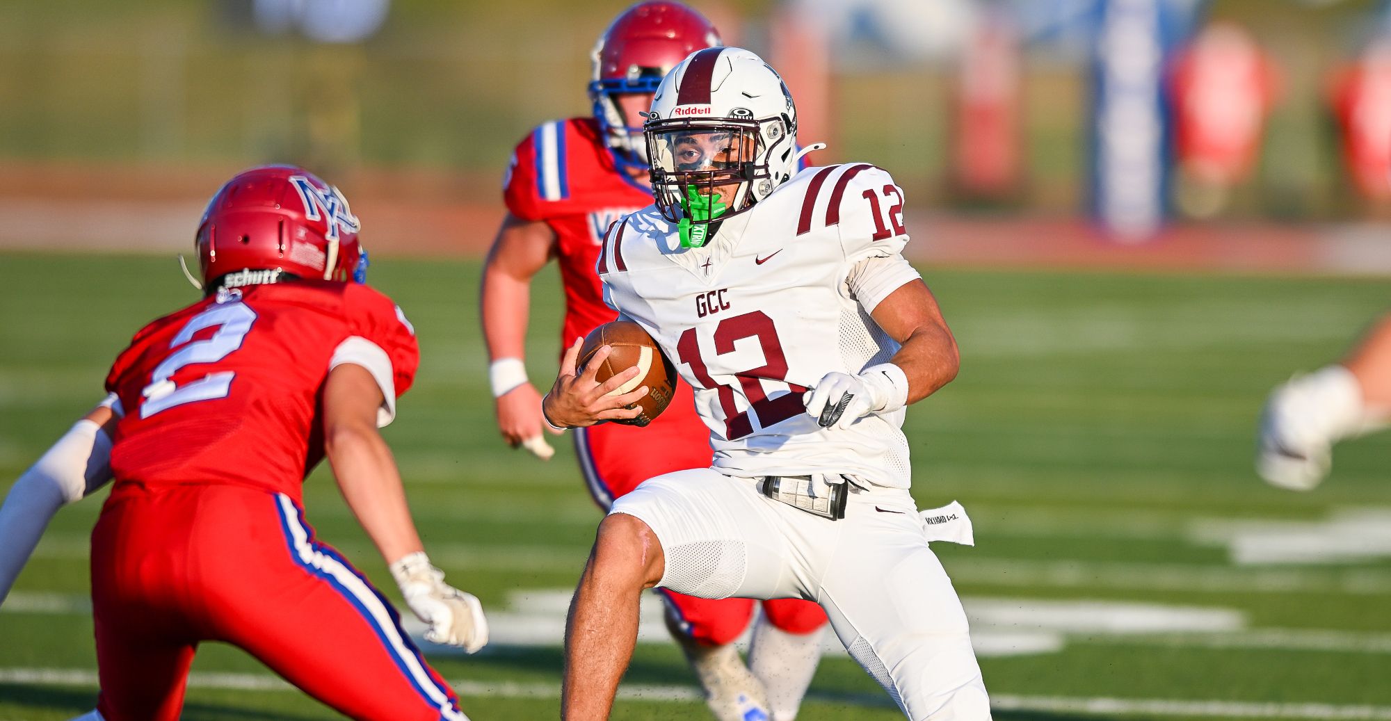Greensburg Central Catholic's Samir Crosby committed to play football at Georgetown over North Carolina A&T.