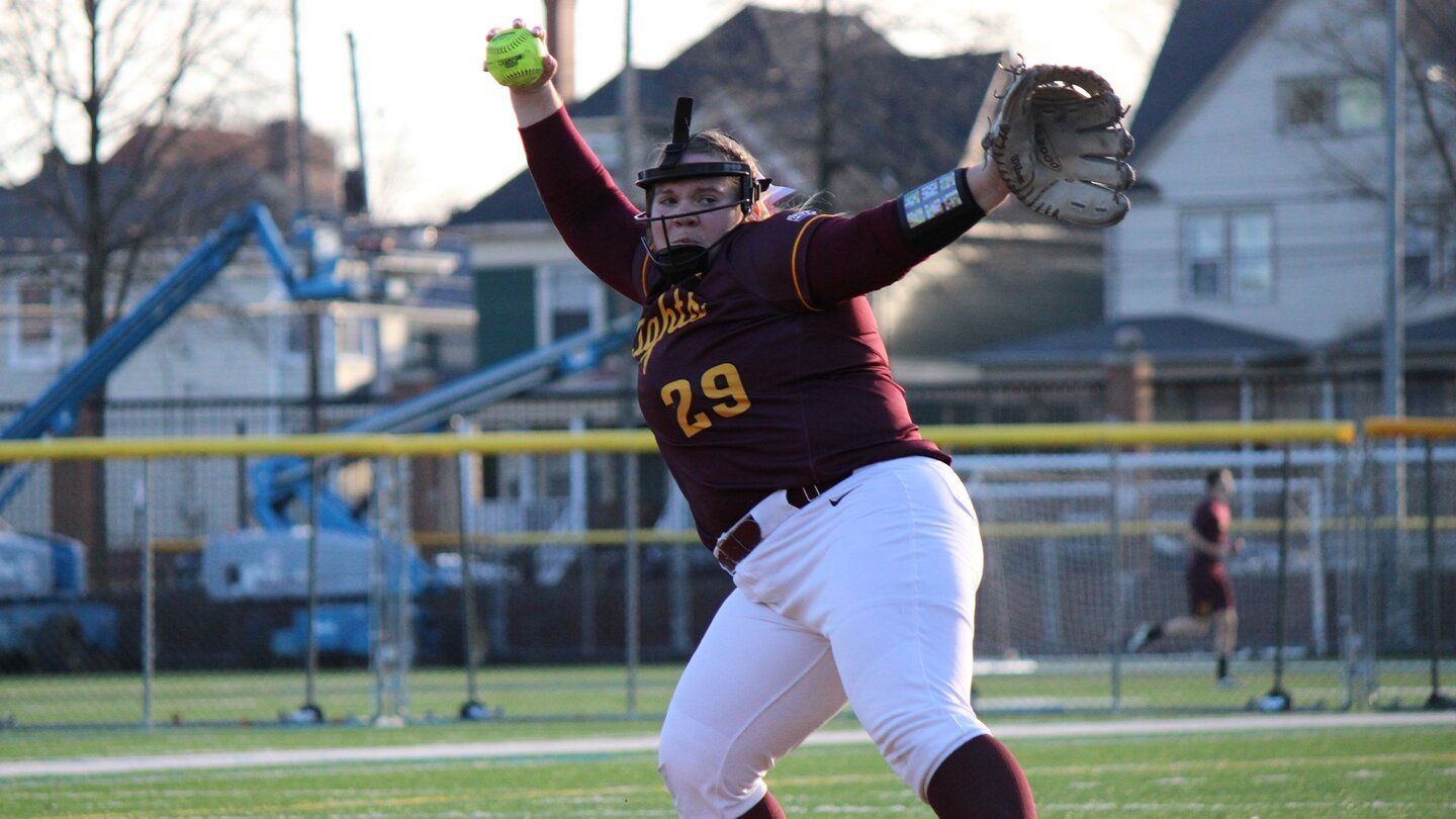 Burrell's Katie Armstrong posted a 1.37 ERA before a season-ending injury this season for Gannon.
