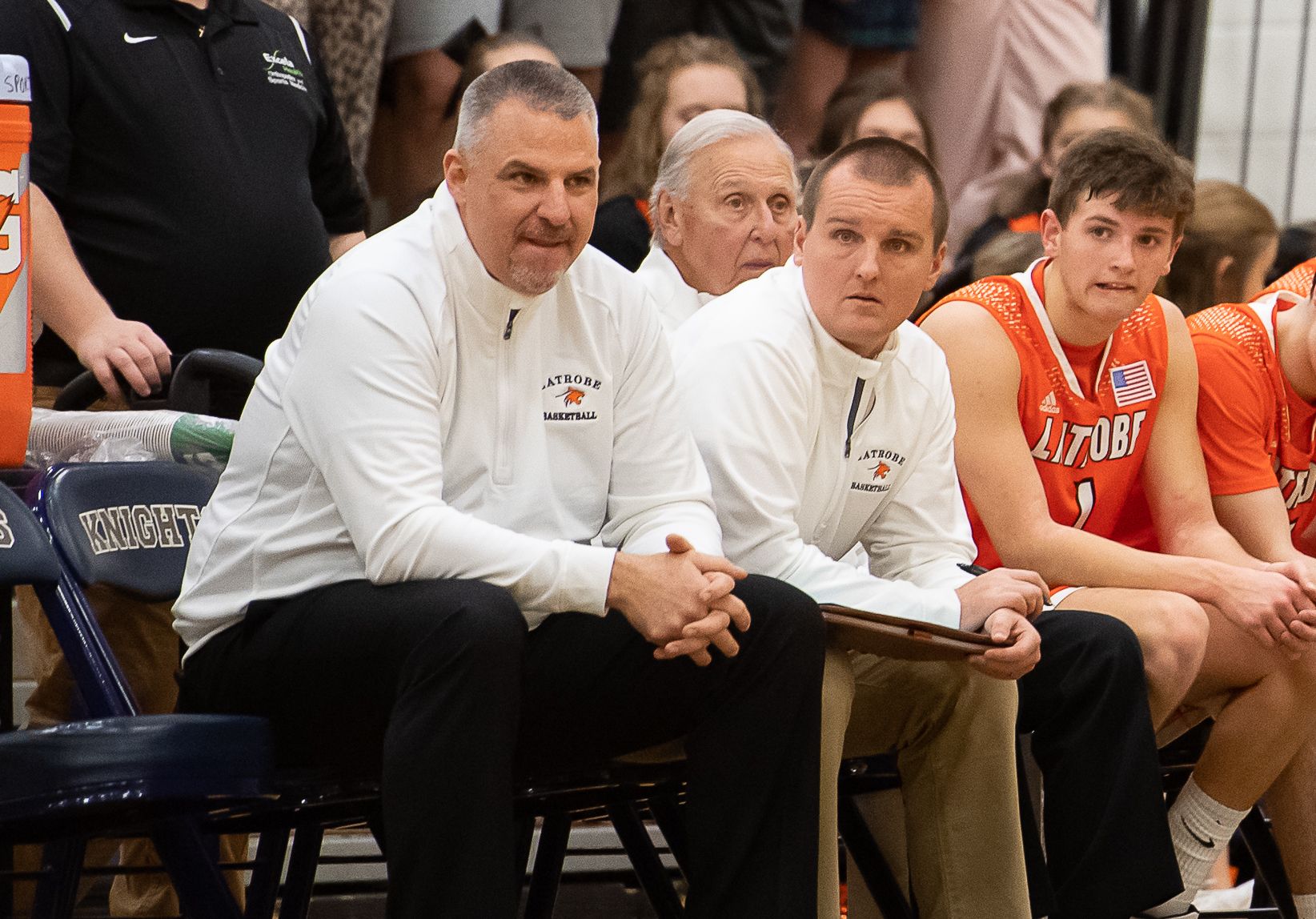 Ryan Yarosik (right) spent the last 11 seasons as an assistant coach at Greater Latrobe.