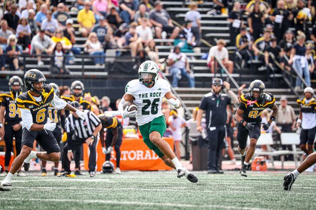 Carmen Metcalfe has registered 17 tackles and a fumble recovery this season with The Rock