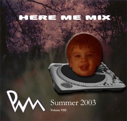 PWMv08 - Here Me Mix front cover art