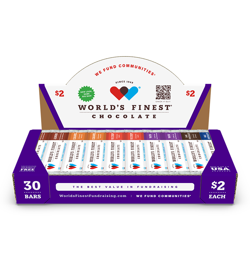  World's Finest® Chocolate - 60 Candy Bar