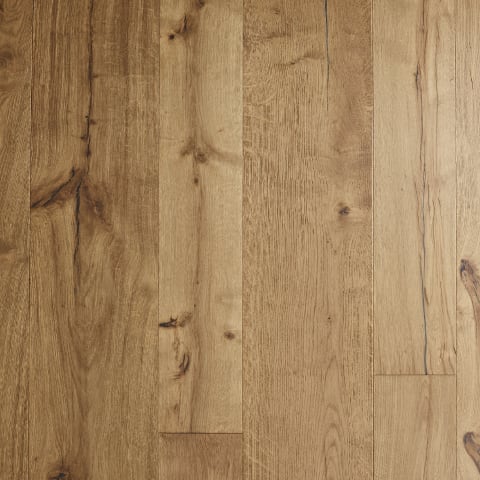 Harwick Oak Brushed Rustic Smoke Dual-Width Engineered Hardwood Flooring