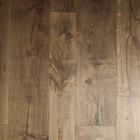 Nairn Oak Brushed Grey Smoke Dual-Width Engineered Hardwood Flooring