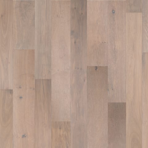 Amersfoort Smoked White Rustic Brushed Oiled Oak Dual-Width Engineered Hardwood Flooring