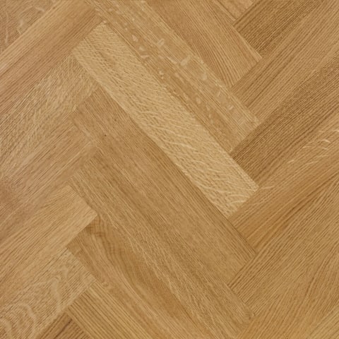 Prime Oak 350mm Herringbone Parquet Engineered Block