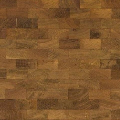 Oak End Grain Natural Block Parquet Flooring