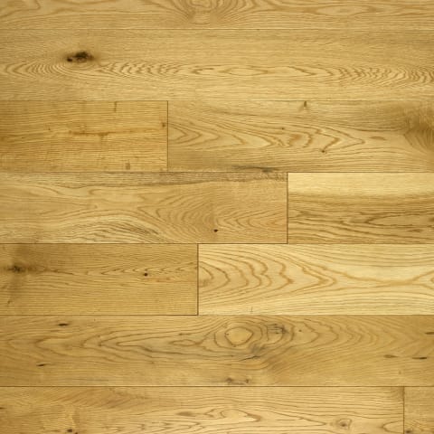 Oak 125mm Lacquered Engineered Hardwood Flooring