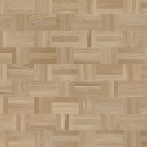 Dansk Stained Oak Drie-Vier Dutch Weave- Parquet Flooring