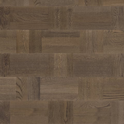 Bavarian Stained Oak Drie-Vier Dutch Weave- Parquet Flooring