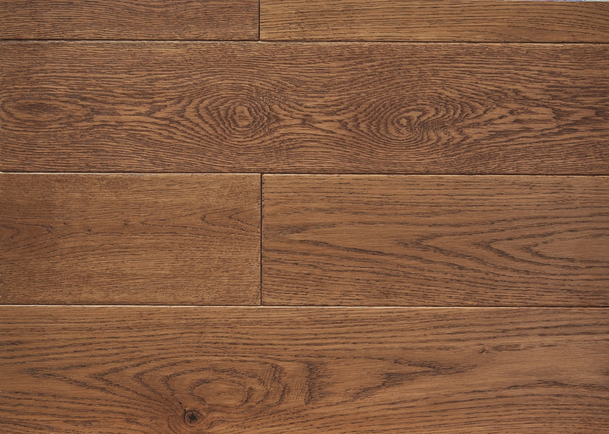 Wheat Stained Oak Hand-scraped Hardwood Solid Flooring