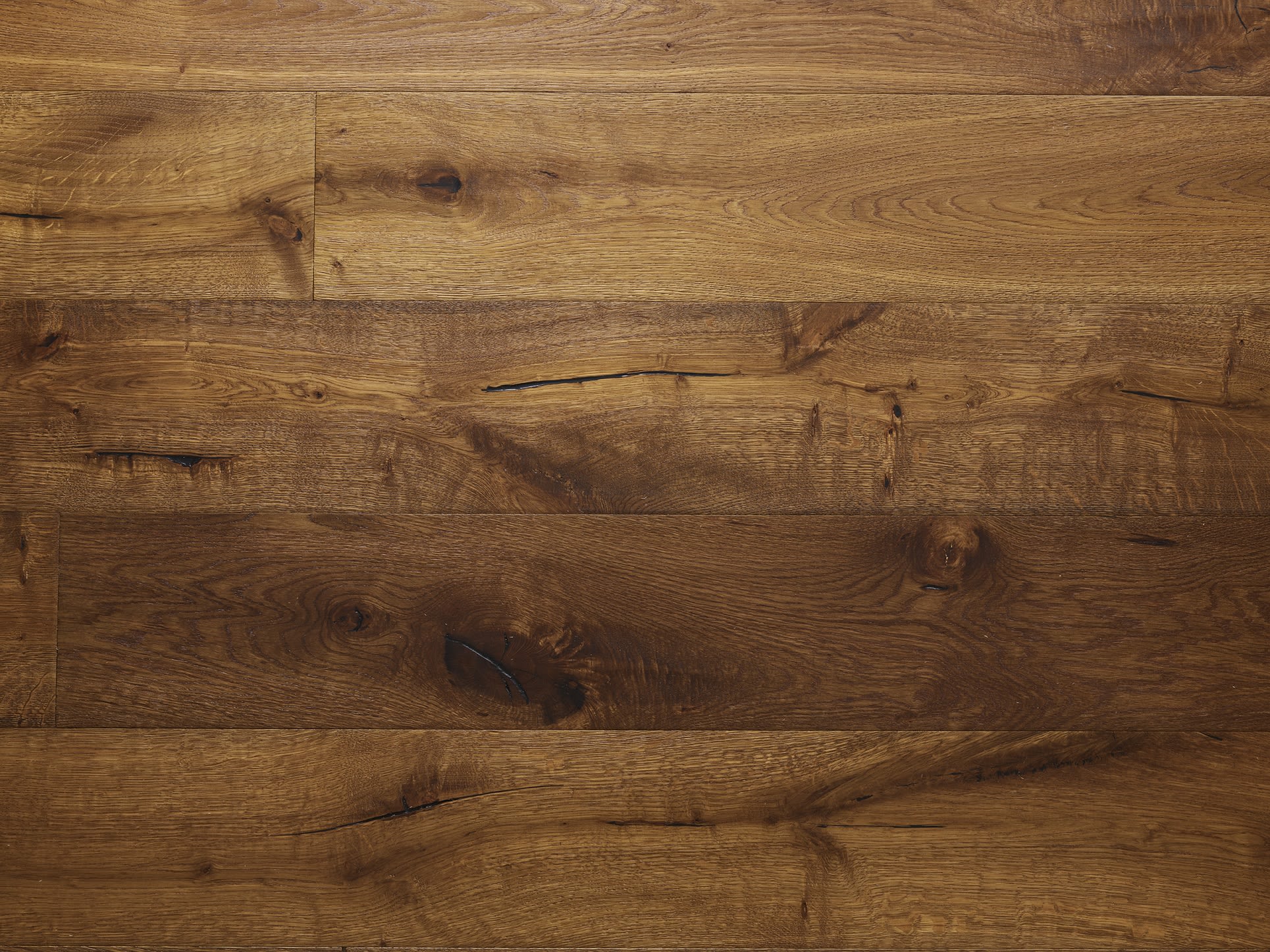 Montpellier Oak Smoked Brushed Hand-Scraped Oiled Hardwood Flooring