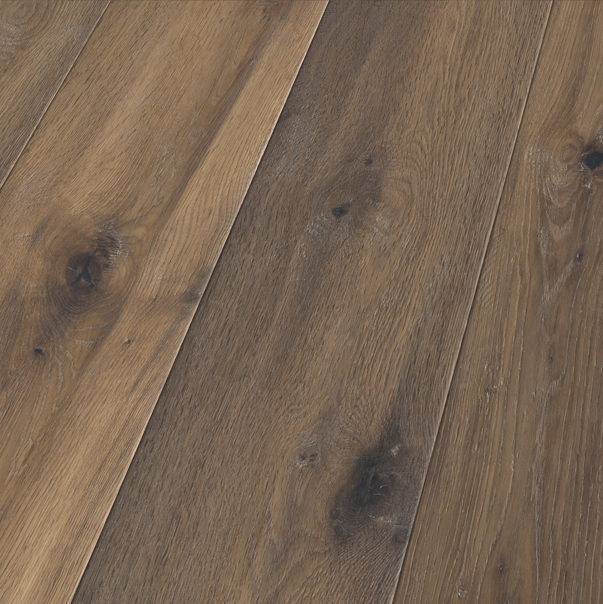 Alaskan Smoked Oak Rustic Brushed Oiled Handscraped Engineered Hardwood Flooring - Image 4