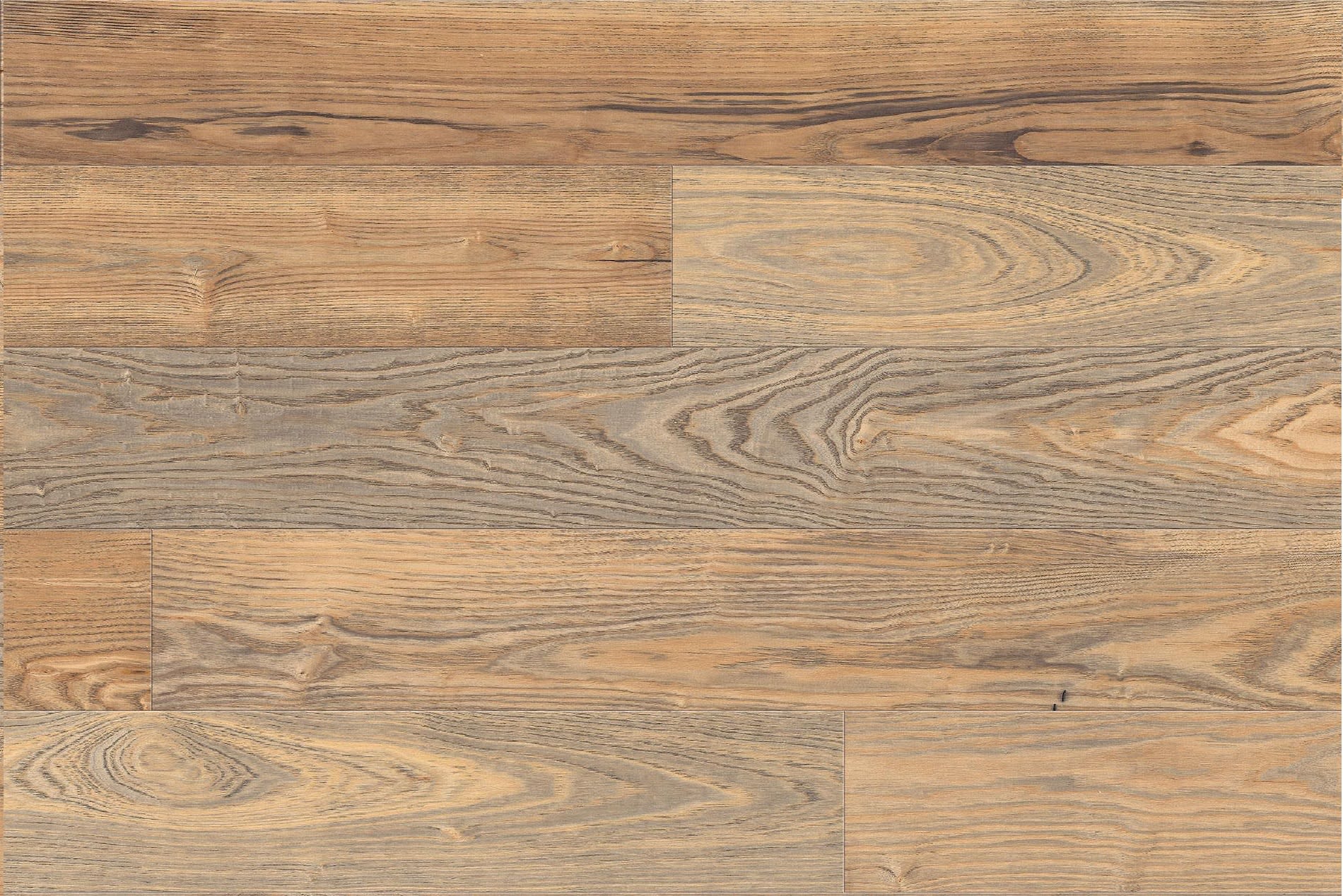 Barrel Ash Heavy Brushed Oiled Engineered Hardwood Flooring - Image 3