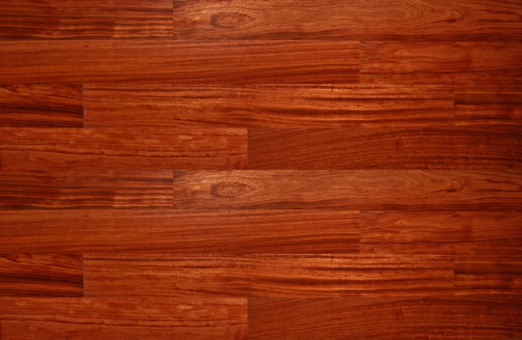 Bubinga Lacquered Engineered Hardwood Flooring