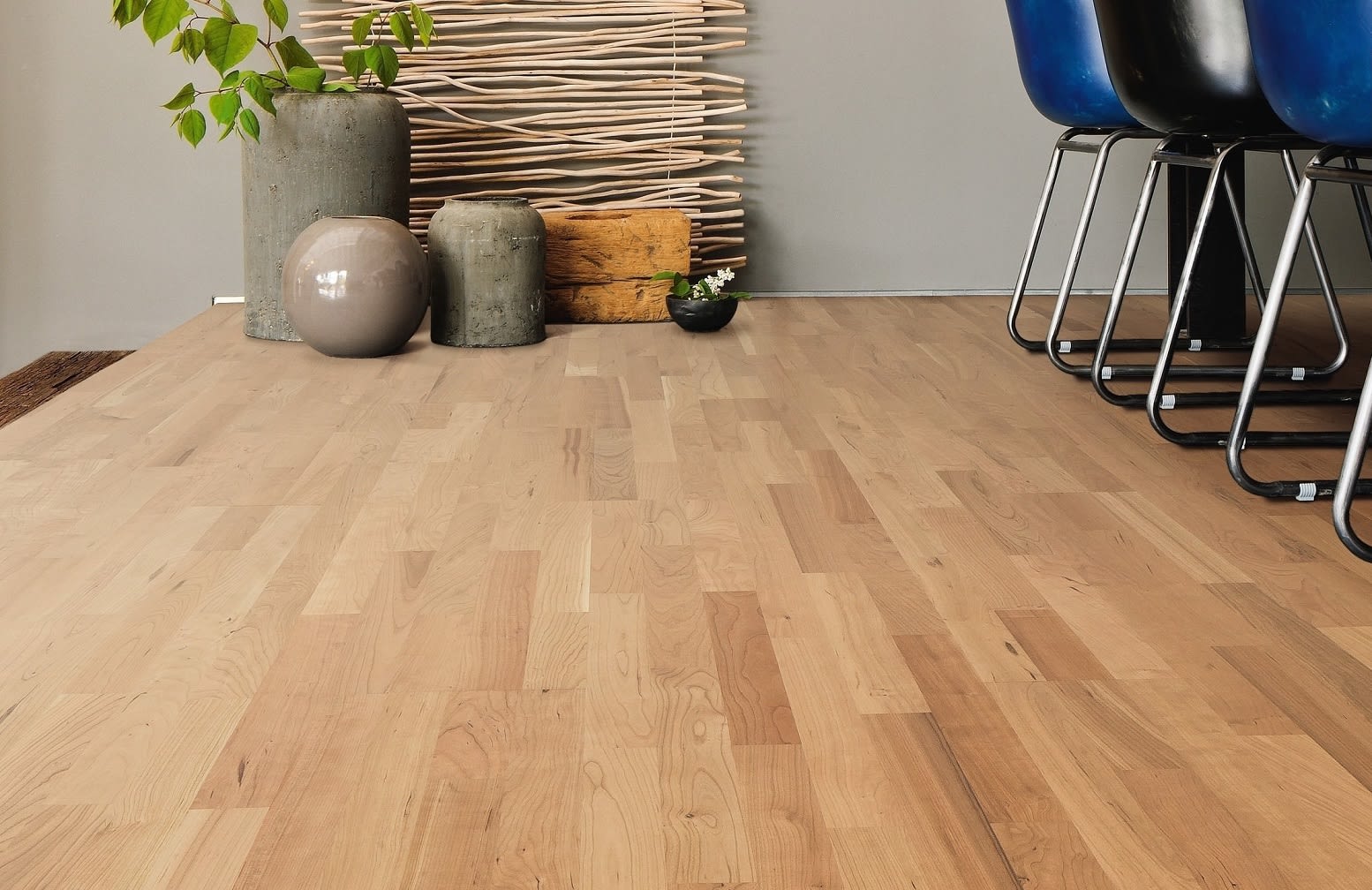 3 Strip American Cherry Engineered Hardwood Flooring - Image 2