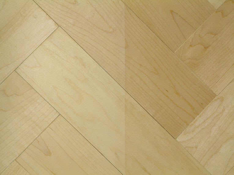 Prime Maple 230mm Parquet Block - Herringbone
