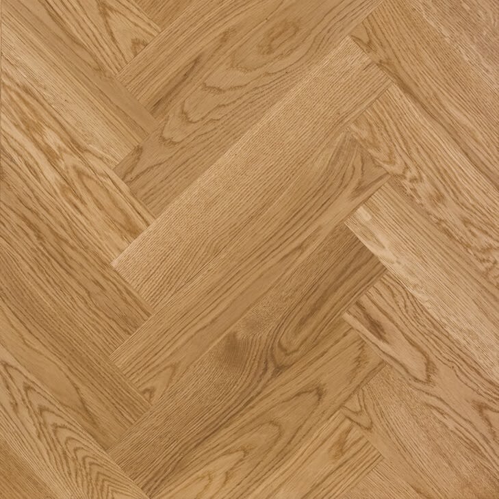 Prime Oak 280mm Herringbone Parquet Block