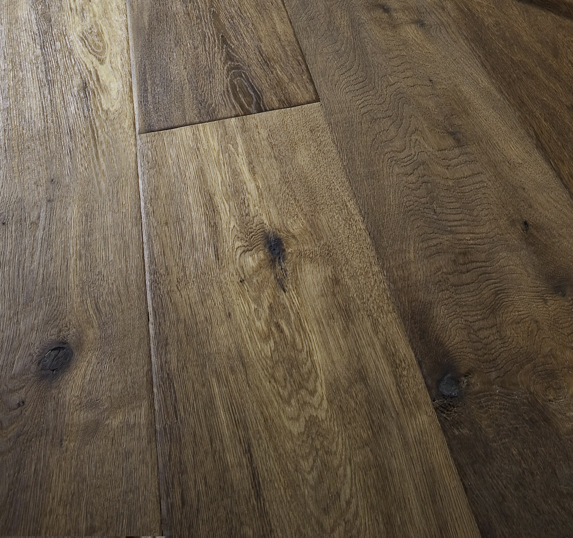 Balkan Forest Oak Subtle Hand-scraped Oiled Engineered Hardwood Flooring - Image 4