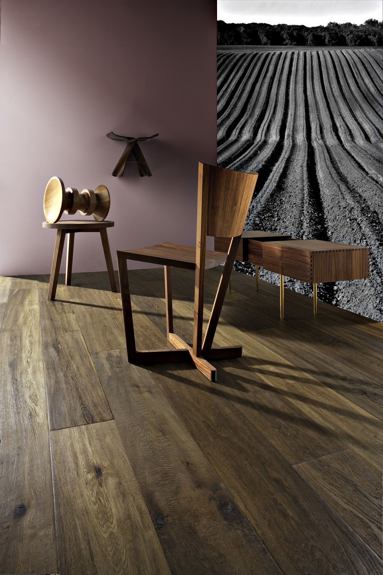 Balkan Forest Oak Subtle Hand-scraped Oiled Engineered Hardwood Flooring - Image 2