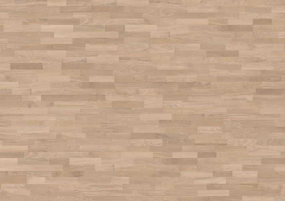 3 Strip Ice-White Stained Oak Oiled Engineered Hardwood Flooring