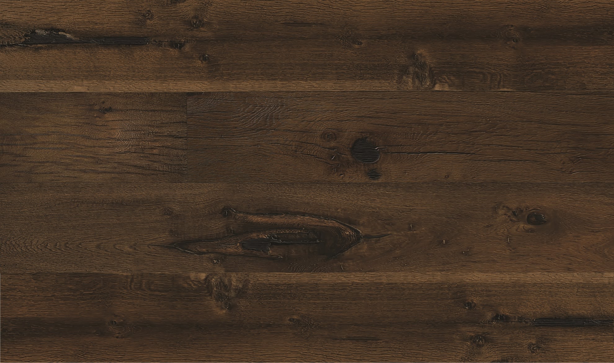 Whitechapel Heavy Smoked Oak Natural Oiled Reclaimed Engineered Hardwood Flooring