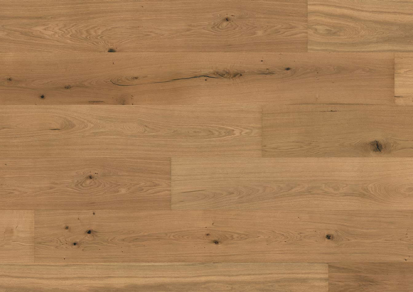 Marsvinsholm Castle Natural Brushed Oiled Oak 305mm Engineered Hardwood Flooring