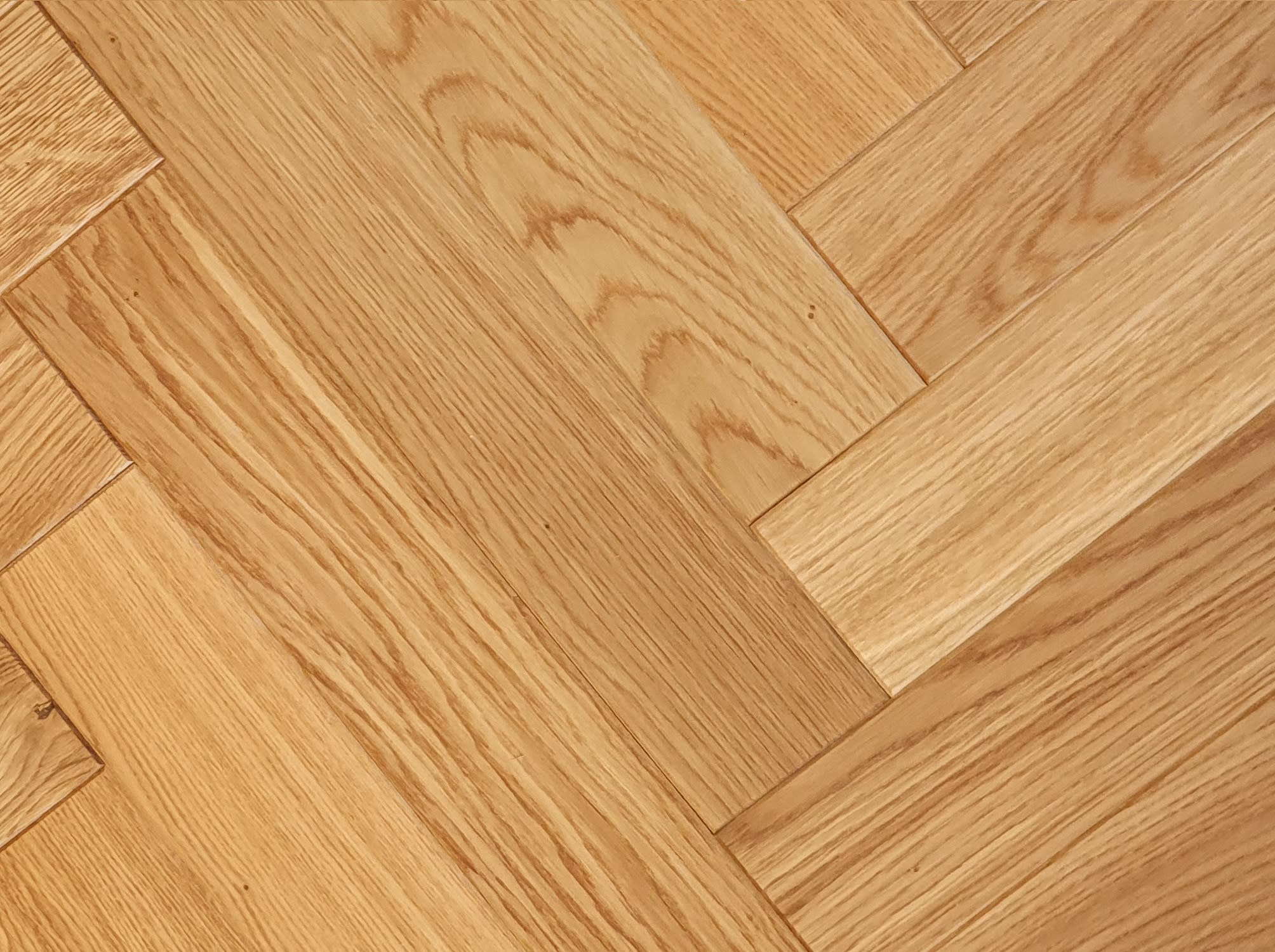 Salisbury Oak Brushed Lacquered Herringbone Parquet Hardwood Floor - Image 2