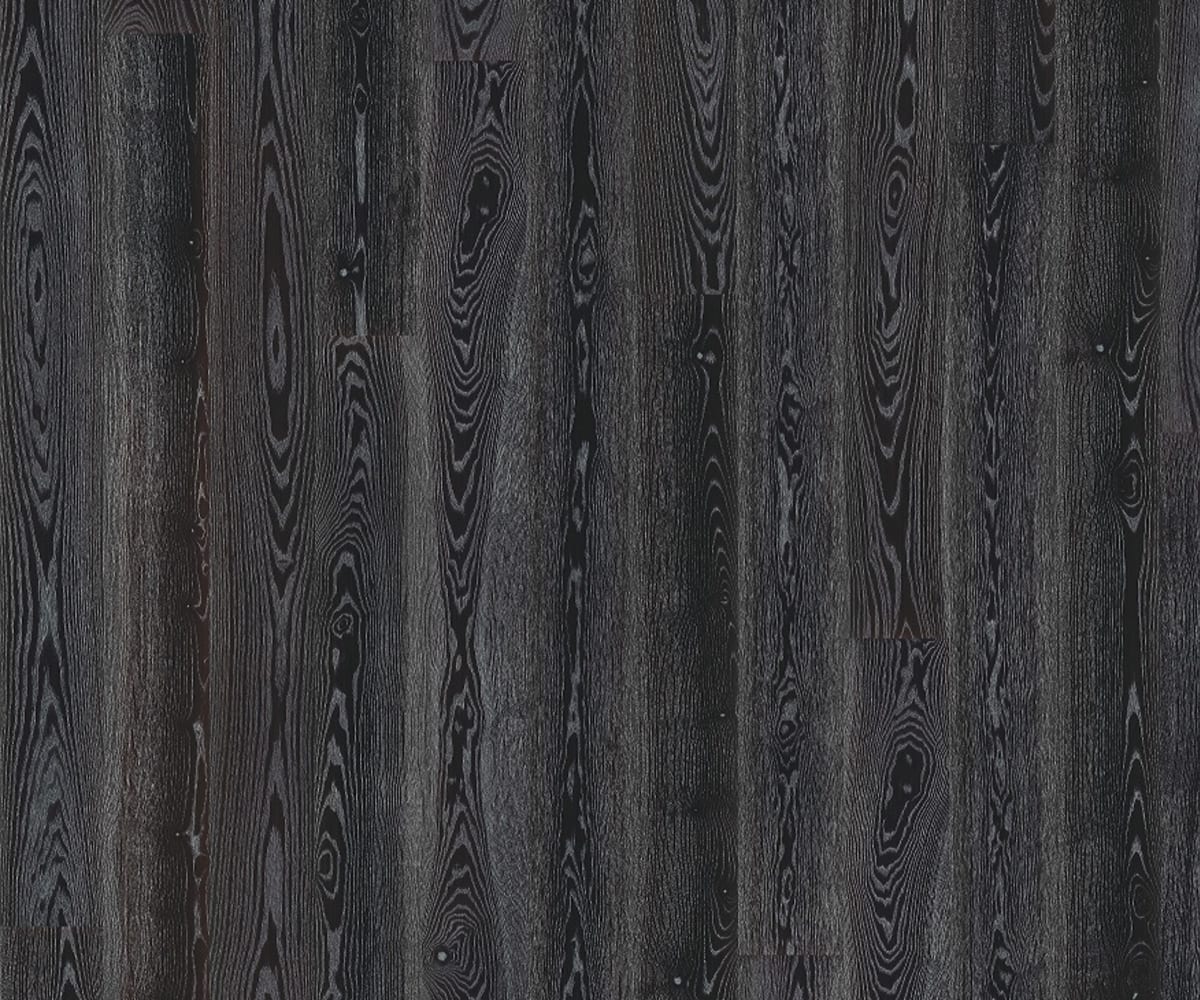 Black Silver Hi-Gloss Ash Engineered Hardwood Flooring