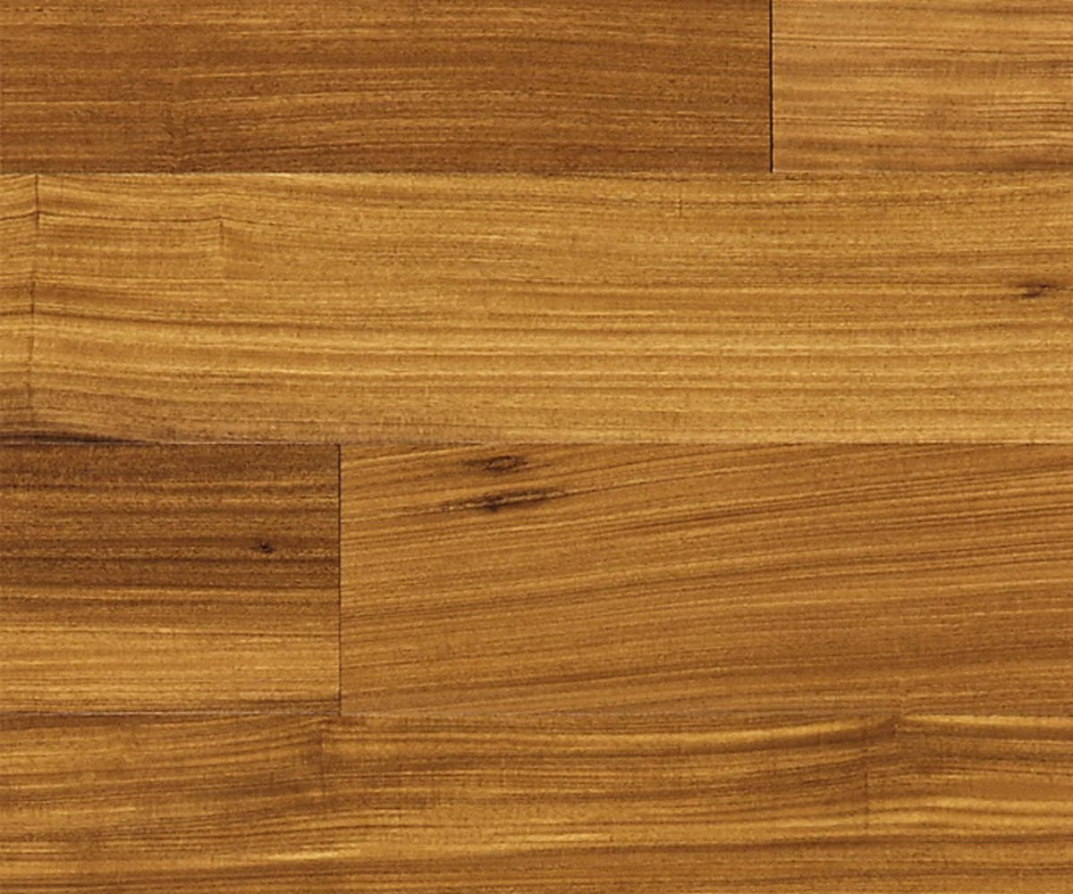 Afrormosia African Teak Lacquered Engineered Hardwood Flooring