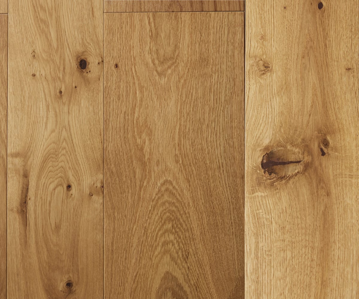 French Barn European Multi-Width Natural Oak Heavy Duty UV Oiled 150mm-180mm-240mm Engineered