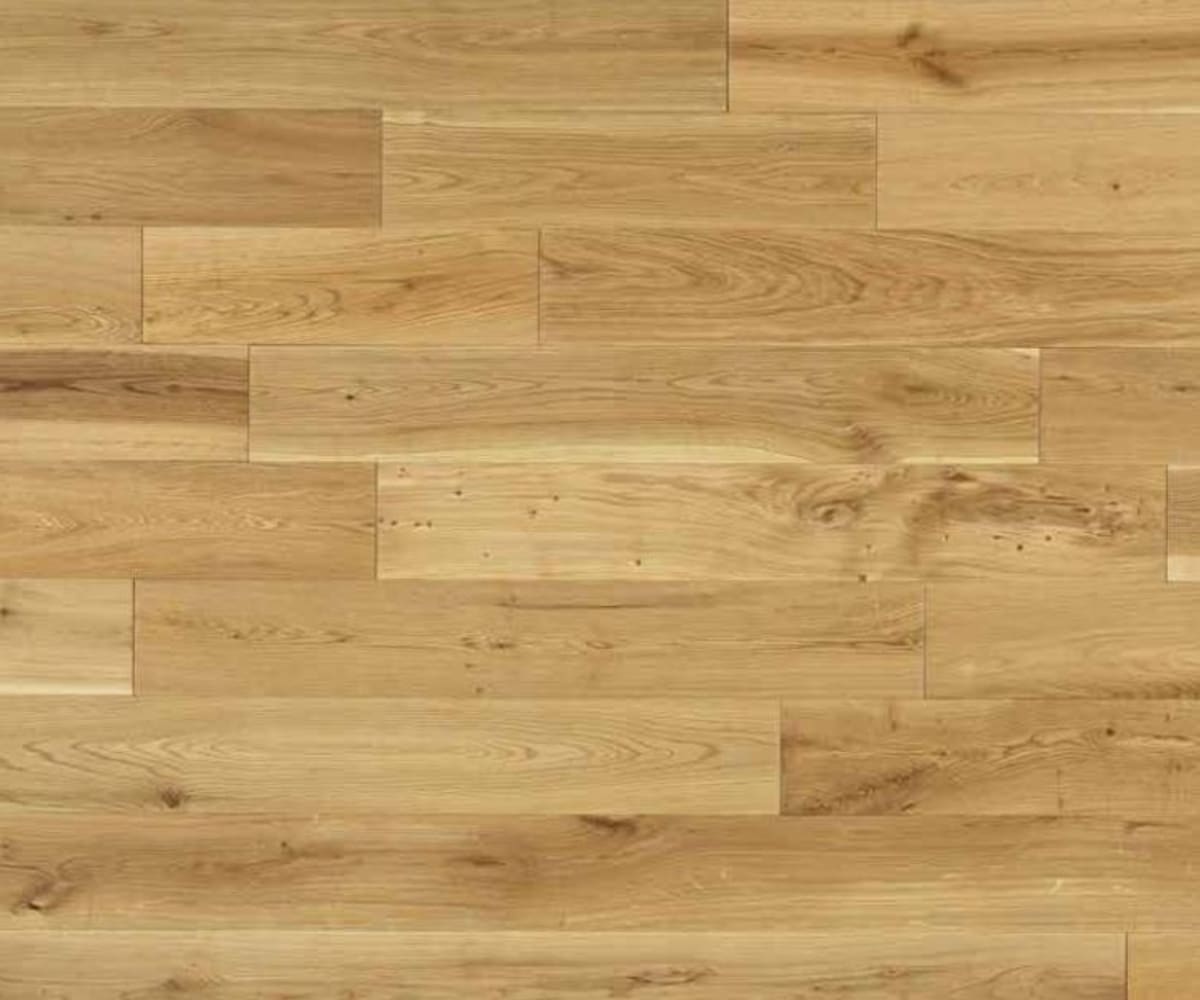 Oak 14mm x 125mm Lacquered Hardwood Flooring