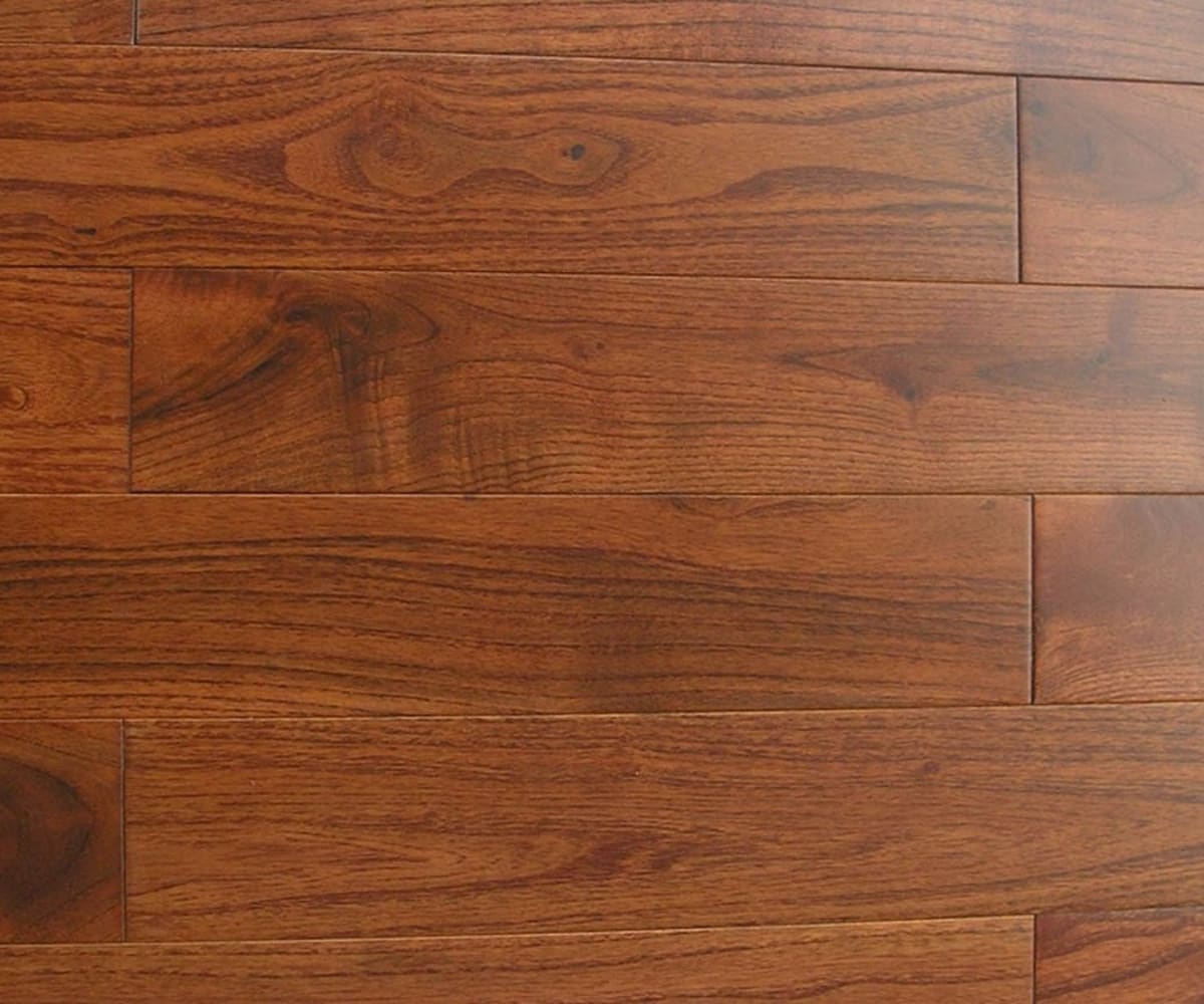 Teak Tectona Lacquered Engineered Exotic Wood Flooring