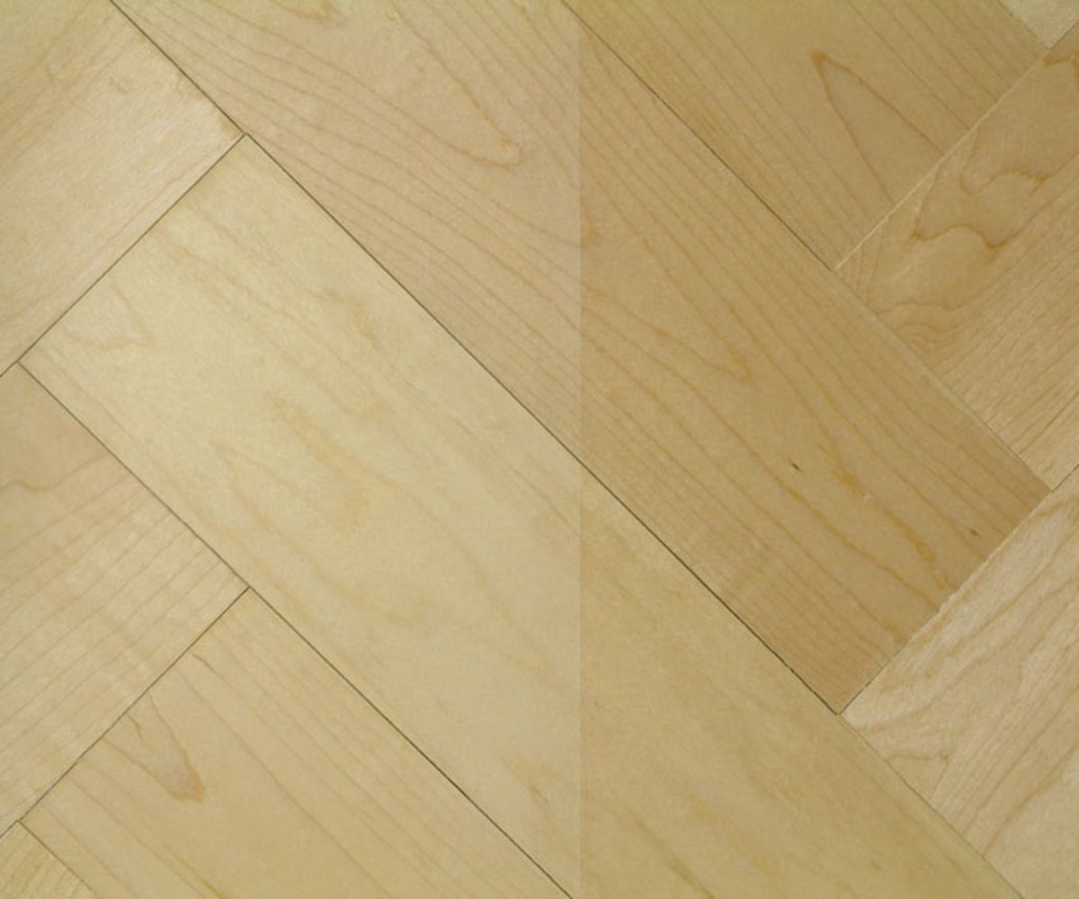 Maple Prime 280mm Engineered Parquet Block - Herringbone ...